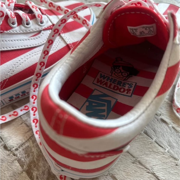Vans Wheres Waldo? Striped Sneakers - Picture 4 of 5